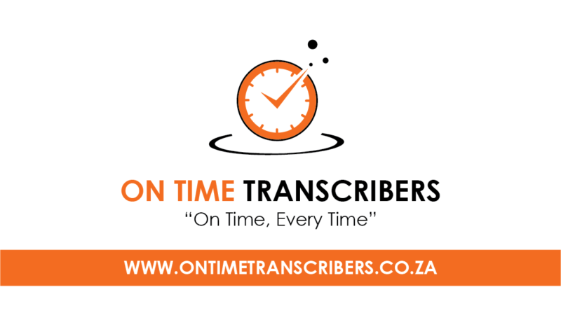 On Time Transcribers