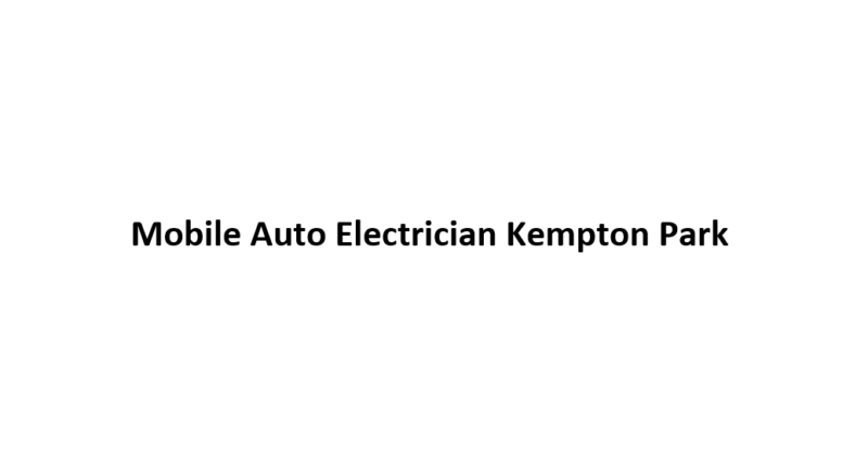 Mobile Auto Electrician Kempton Park