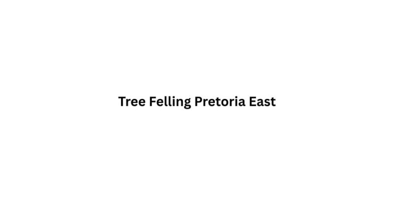 Tree Felling Pretoria East